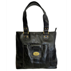 Black Shoulder Tote Bag